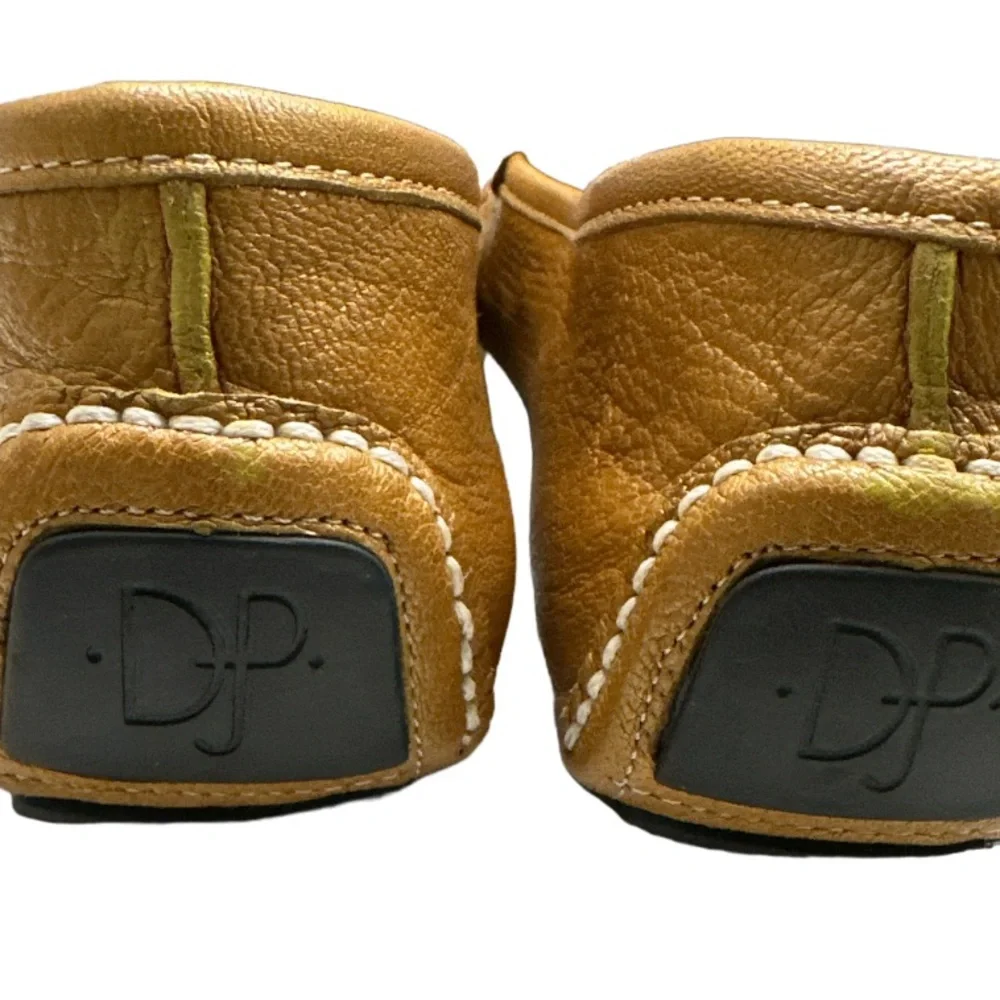 Donald J Pliner Viky Women’s ~Size 8M~ Mustard Color Loafers Flat Slip On Shoes